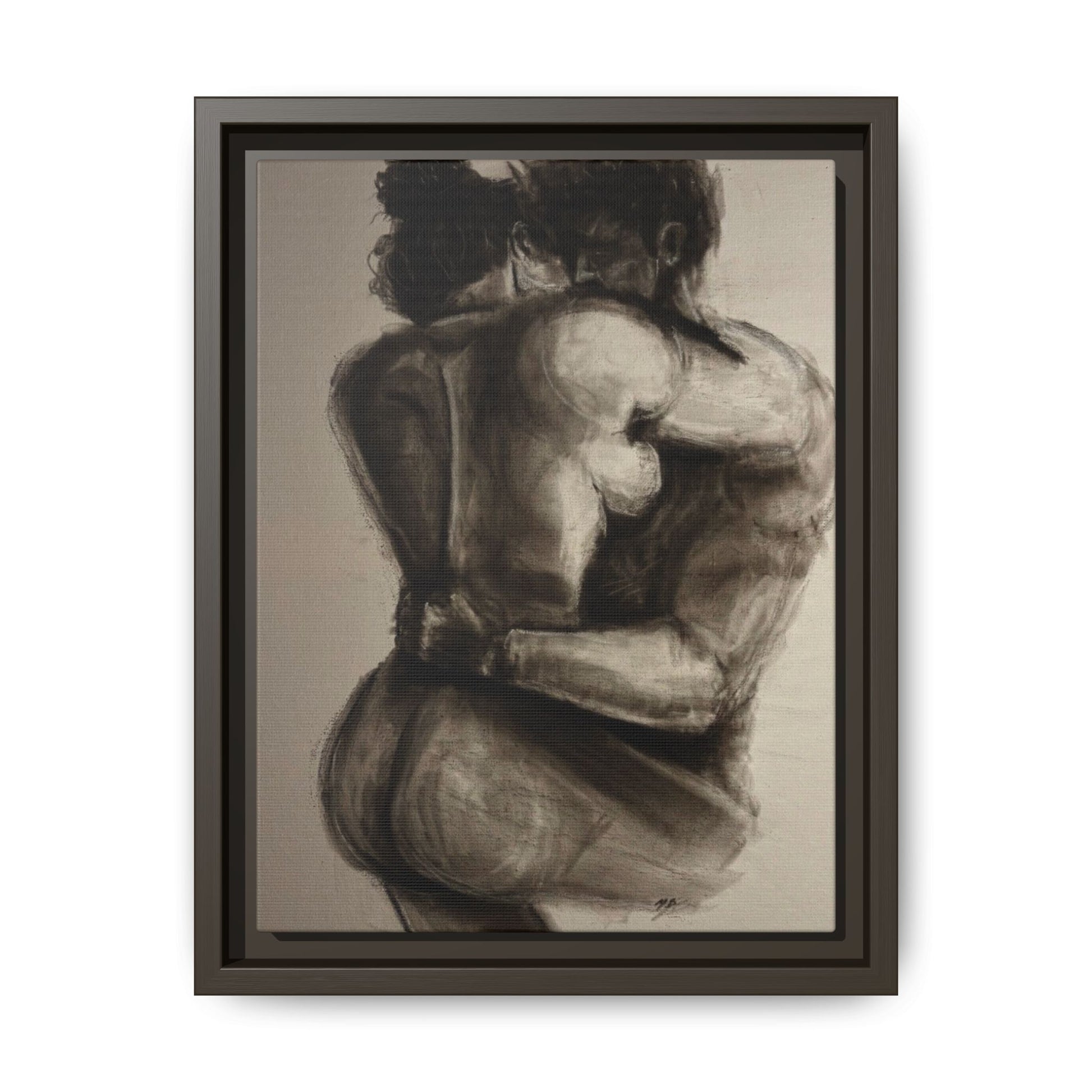 “LAST DAY ON EARTH” Matte Canvas, Framed (Multi-color)