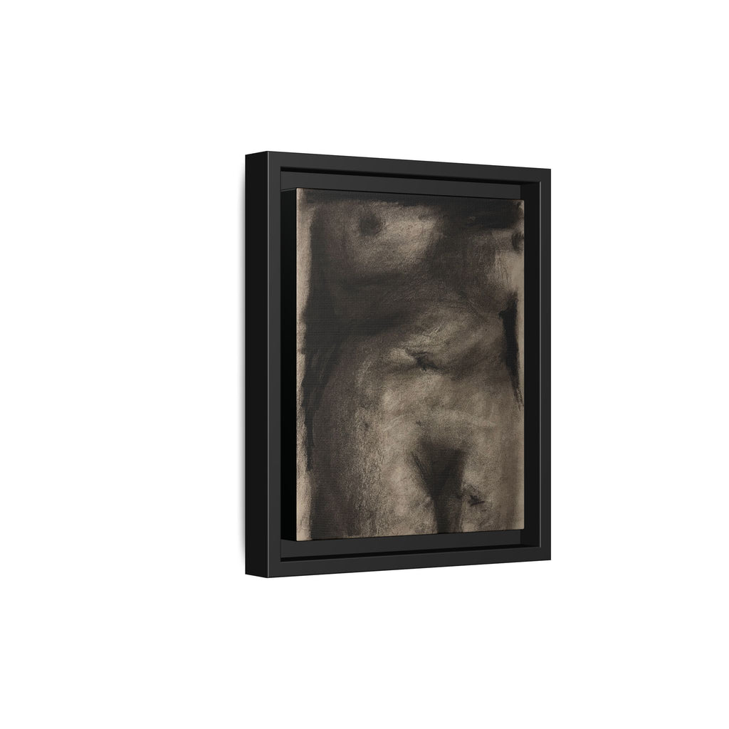 “The Price Of Intuition” Matte Canvas, Framed (Multi-color)