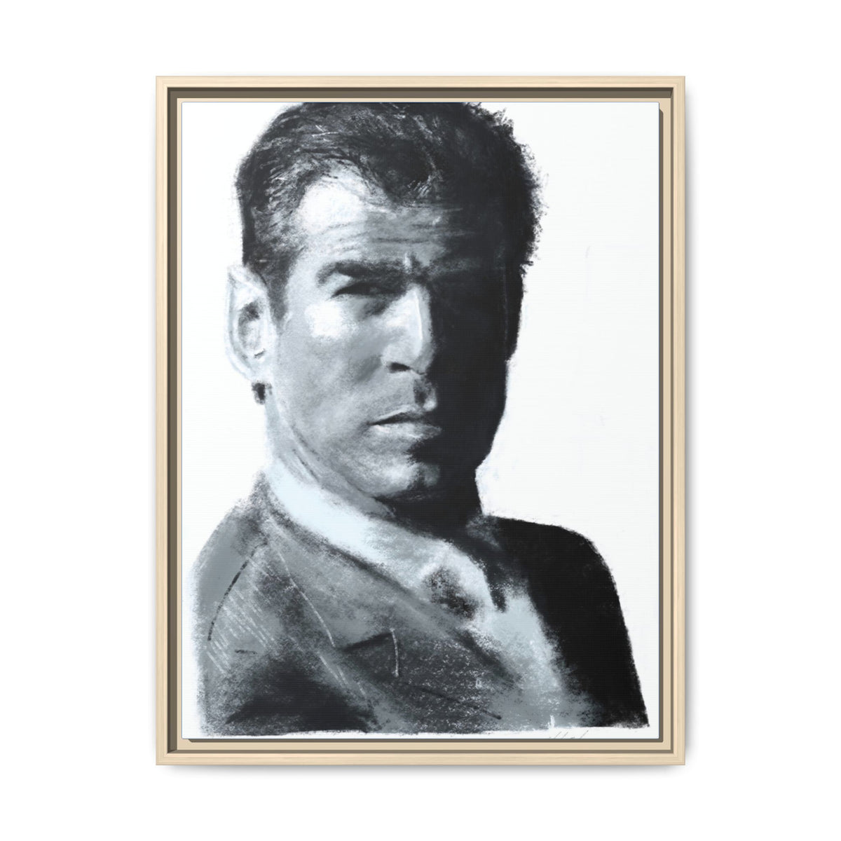 BOND Matte Canvas, Framed (Multi-color)