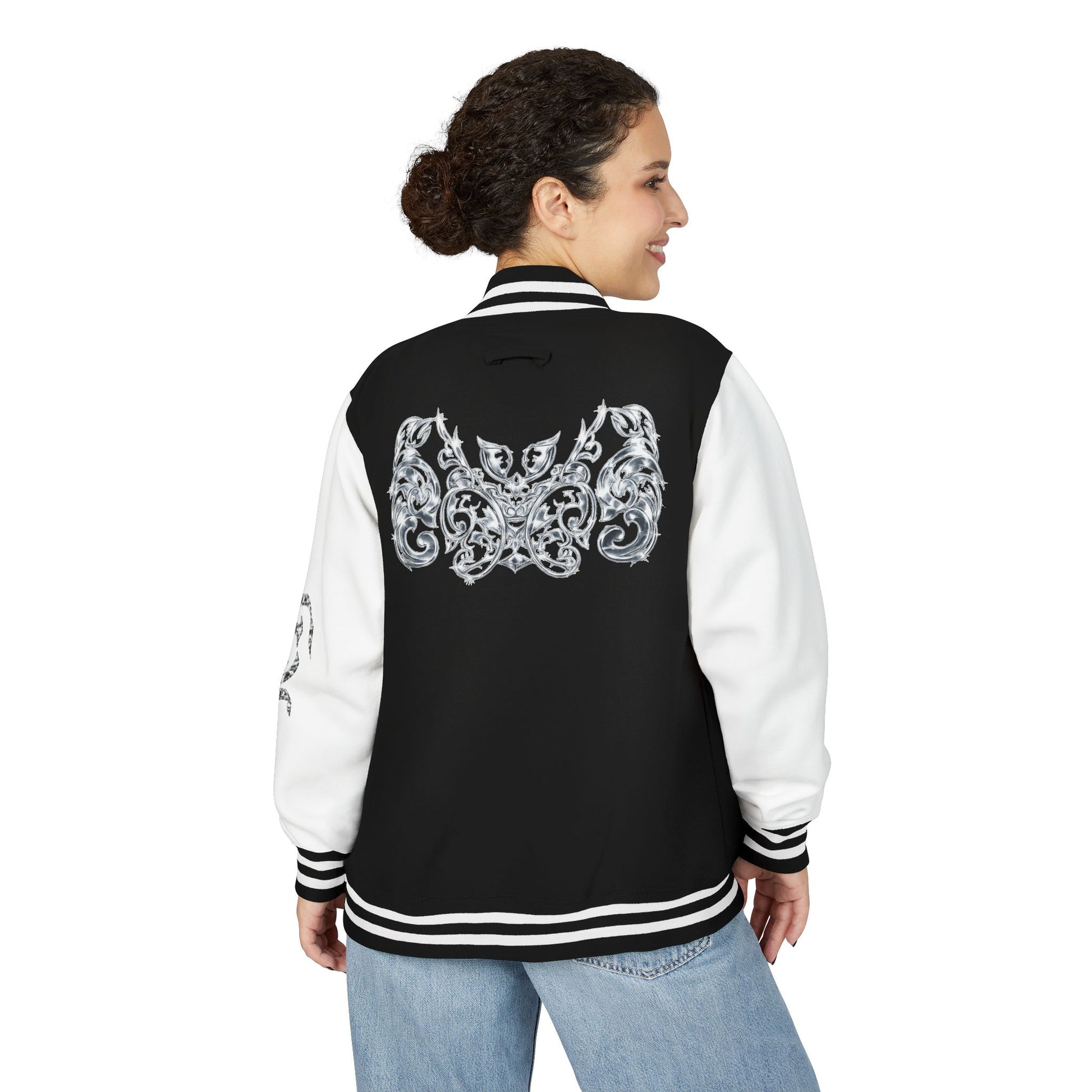“ICY” Unisex Heavyweight Letterman Jacket