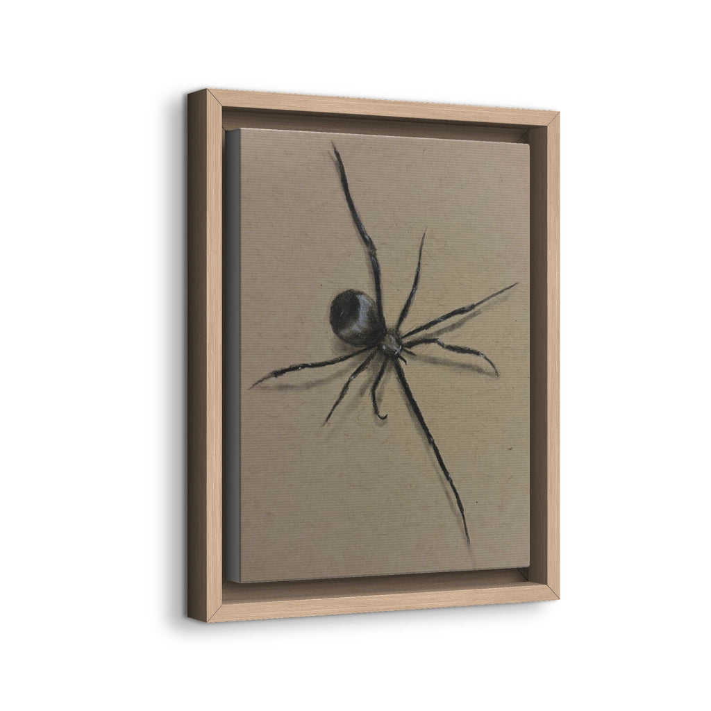 Framed Canvas Spider Wall Art