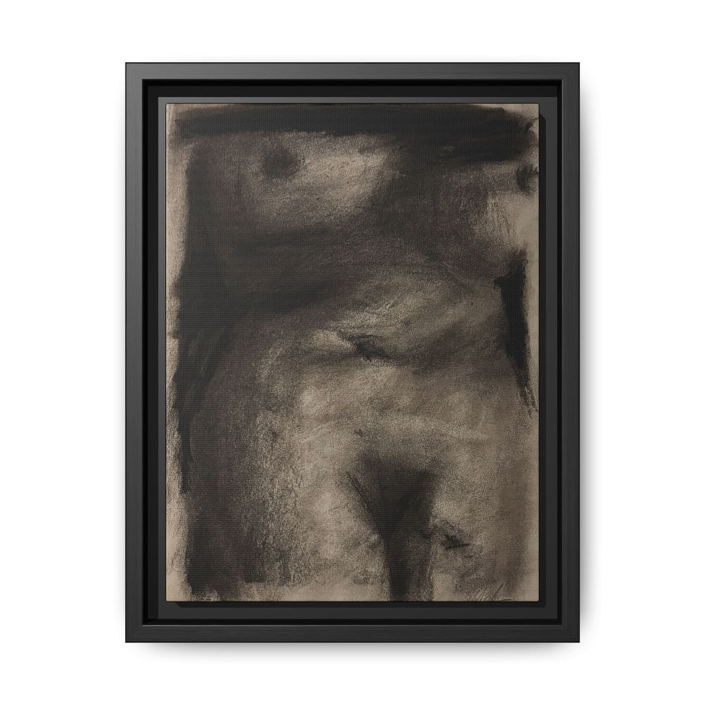 “The Price Of Intuition” Matte Canvas, Framed (Multi-color)