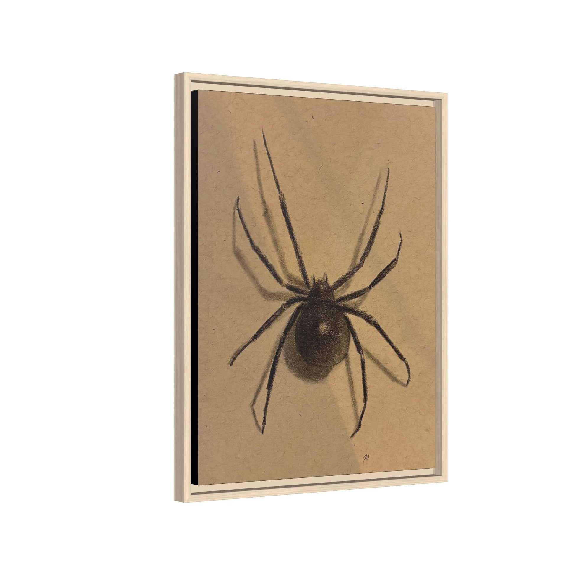 “Spider” Matte Canvas, Framed (Multi-color) Print