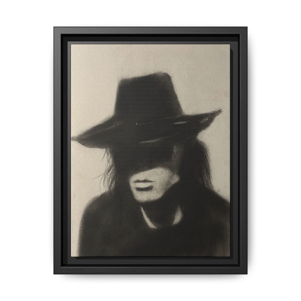 “OUTLAW” Matte Canvas, Framed (Multi-color)