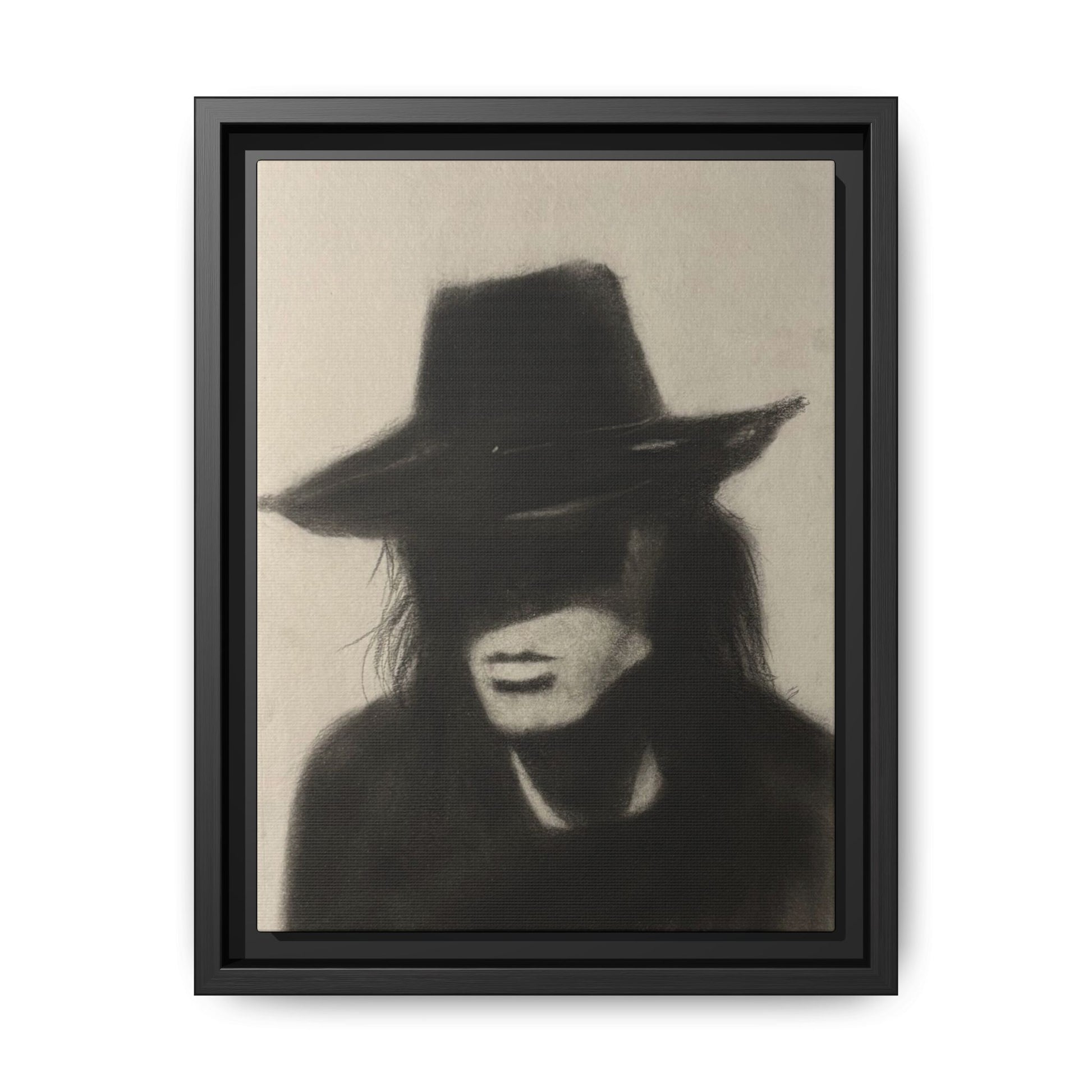 “OUTLAW” Matte Canvas, Framed (Multi-color)