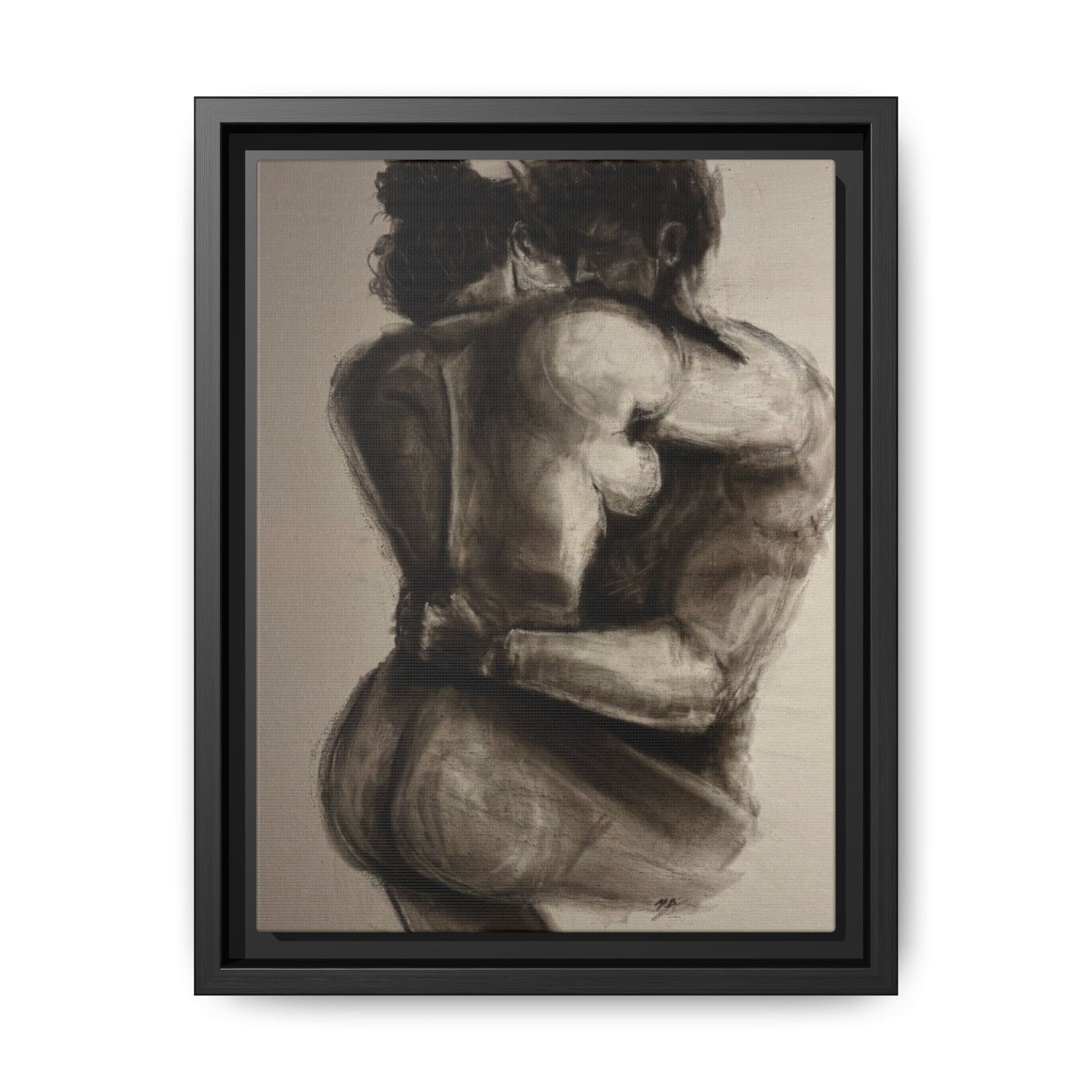 “LAST DAY ON EARTH” Matte Canvas, Framed (Multi-color)