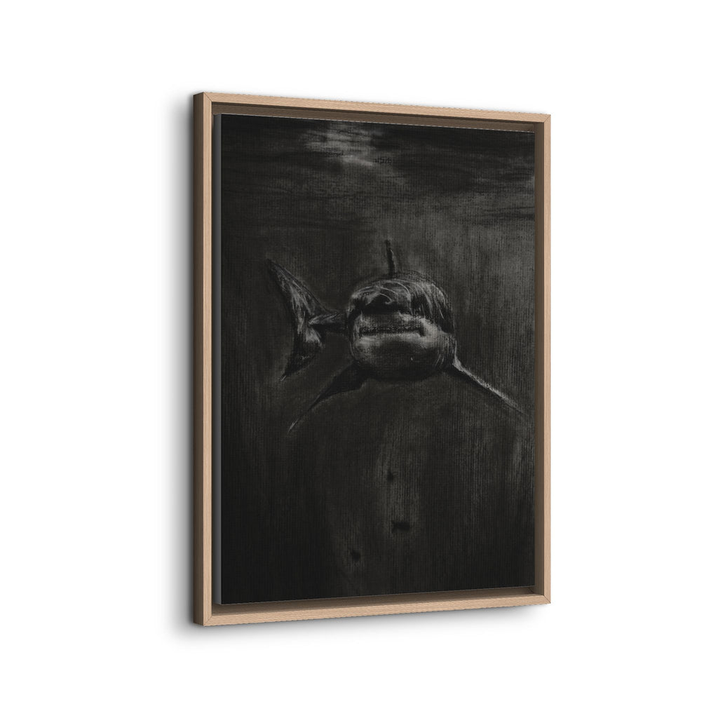 Dark Surrealist Framed Canvas Wall Art