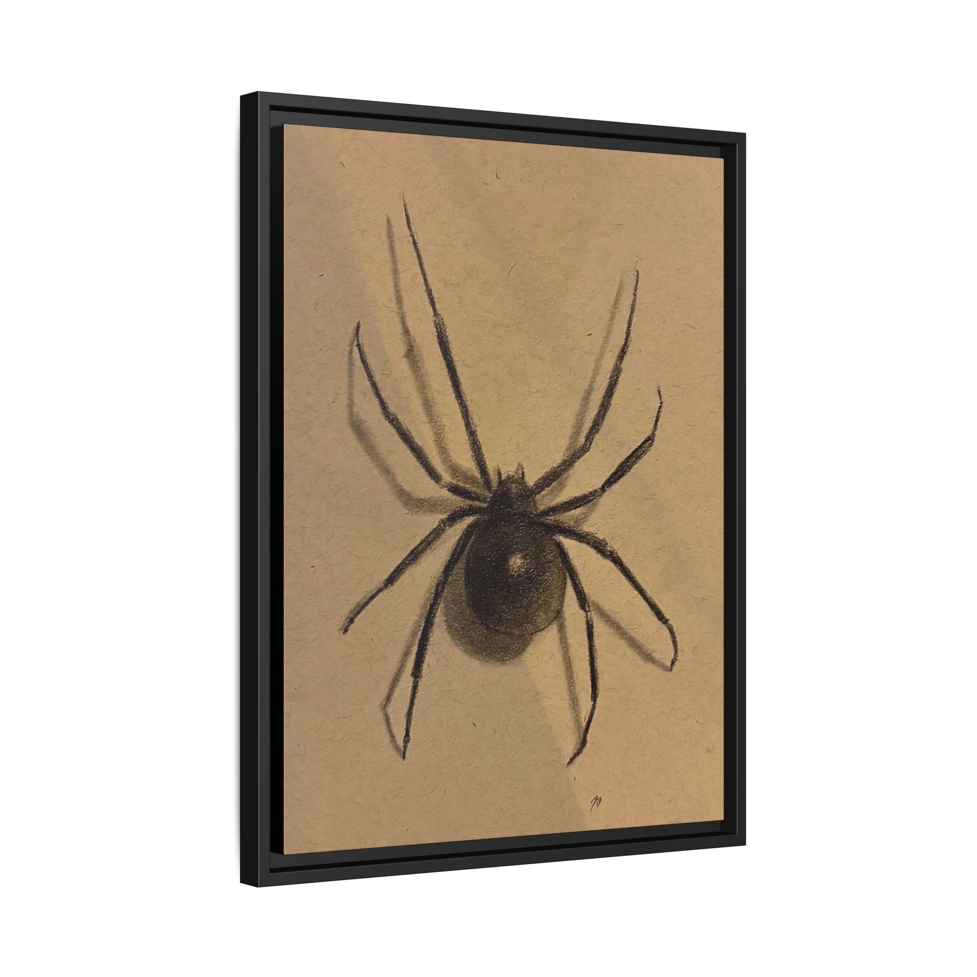 “Spider” Matte Canvas, Framed (Multi-color) Print
