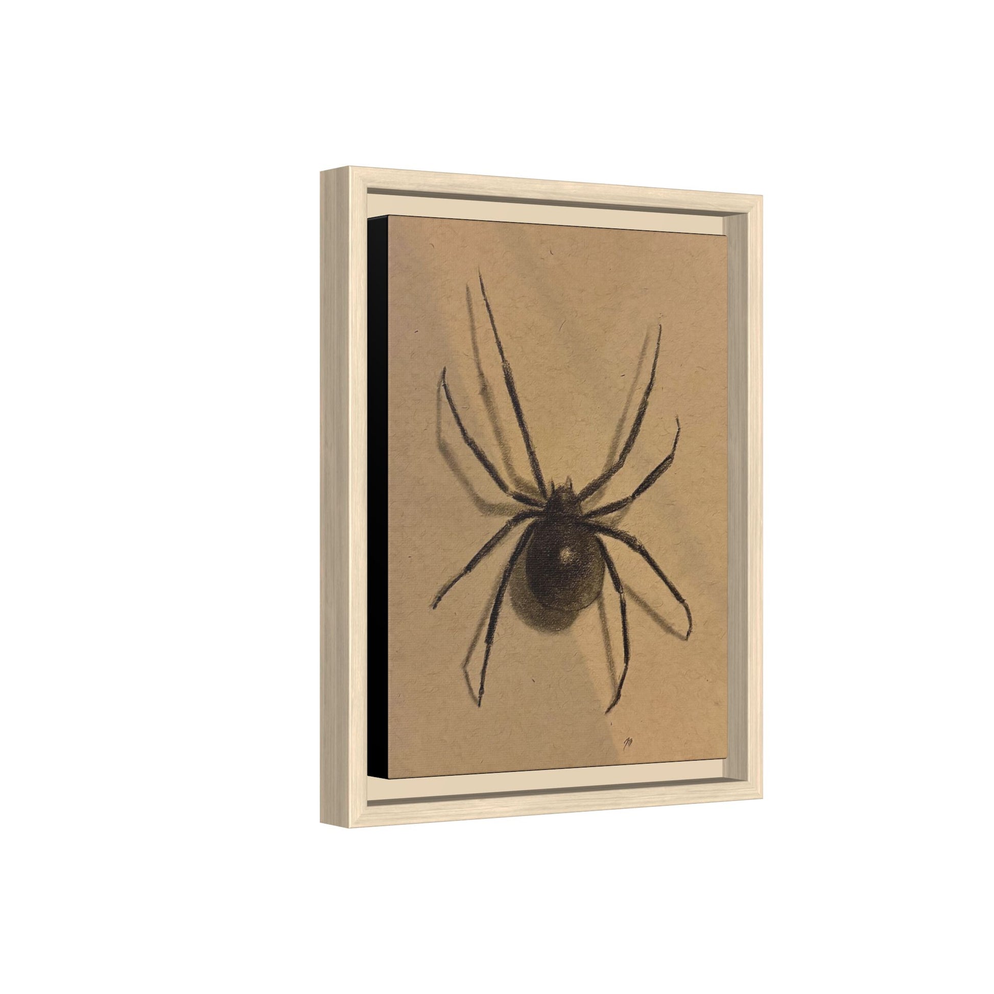 “Spider” Matte Canvas, Framed (Multi-color) Print