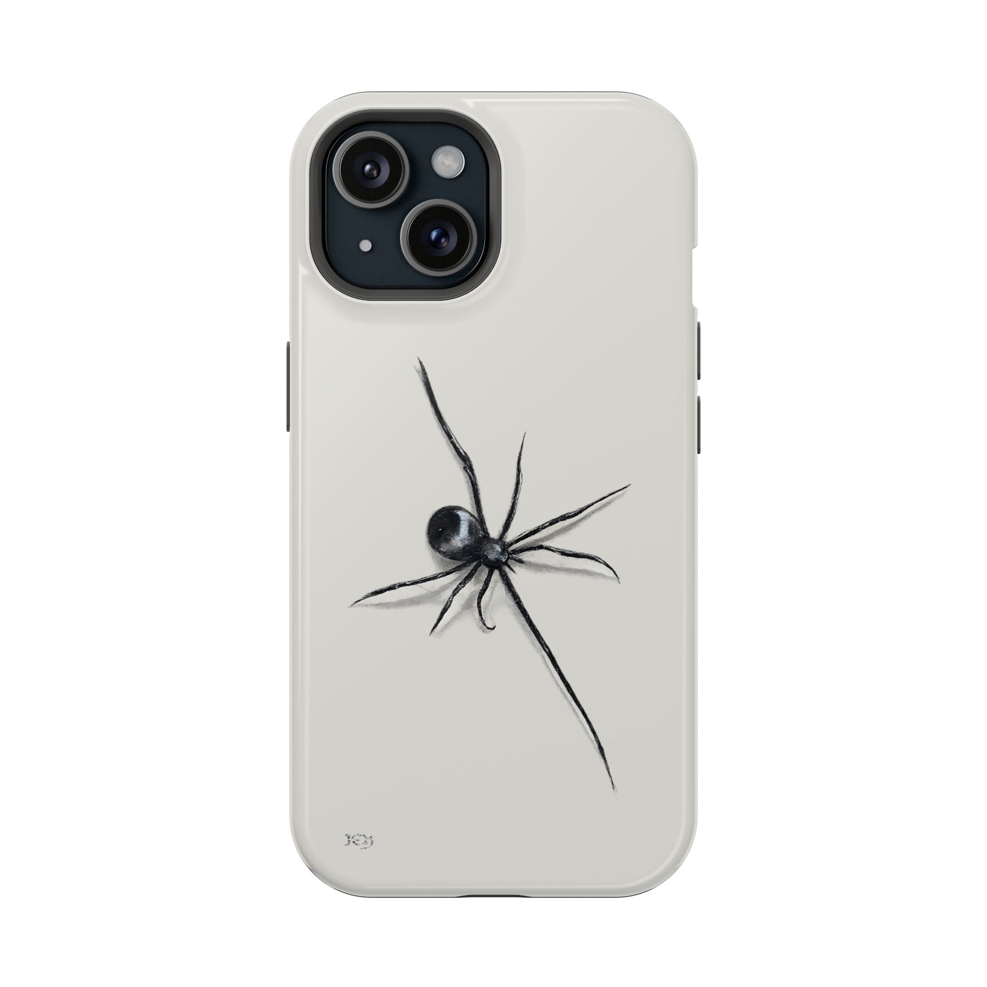 "ICY" Spider Sketch Magnetic Impact-Resistant Phone Case