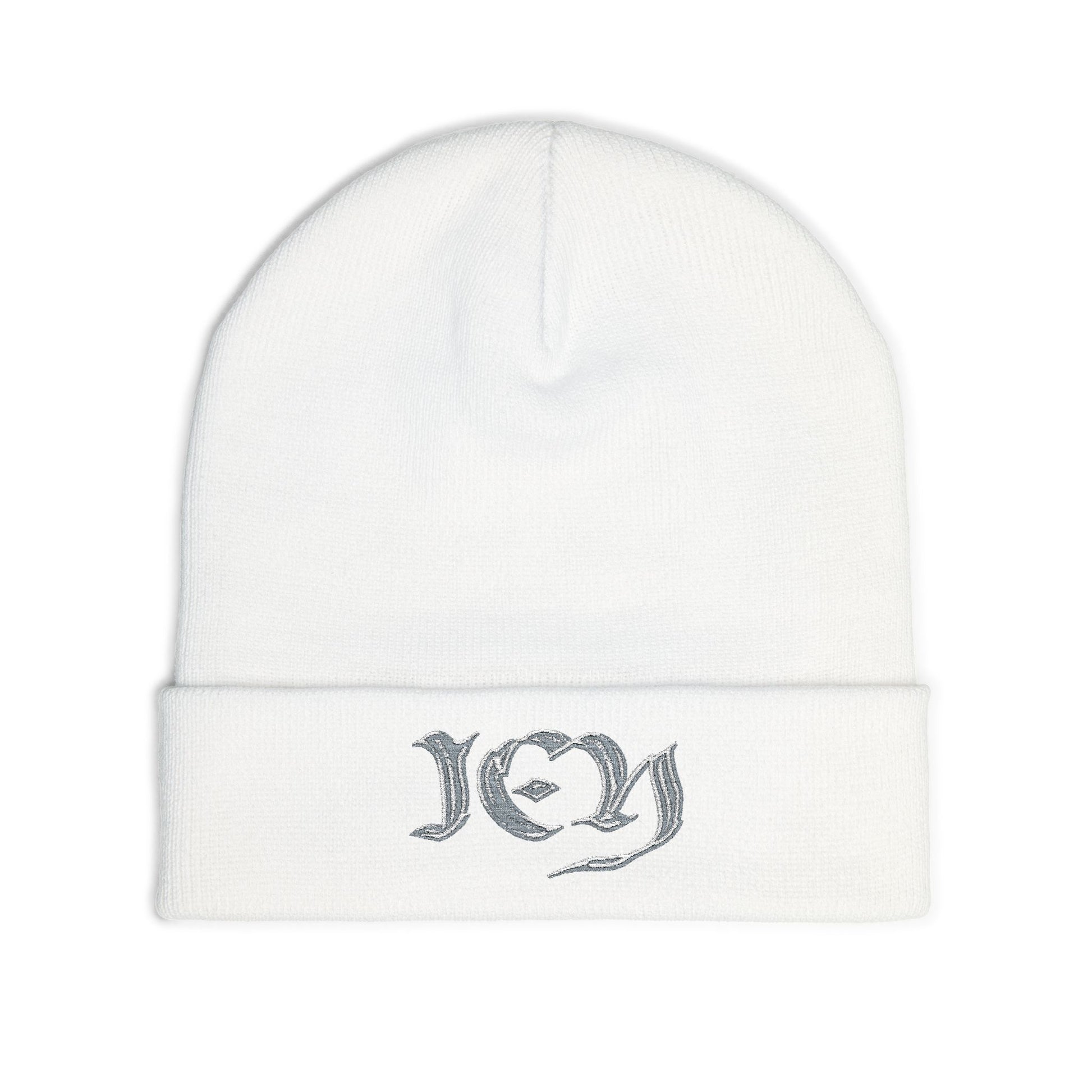 “ICY” Knit Beanie (Embroidery)