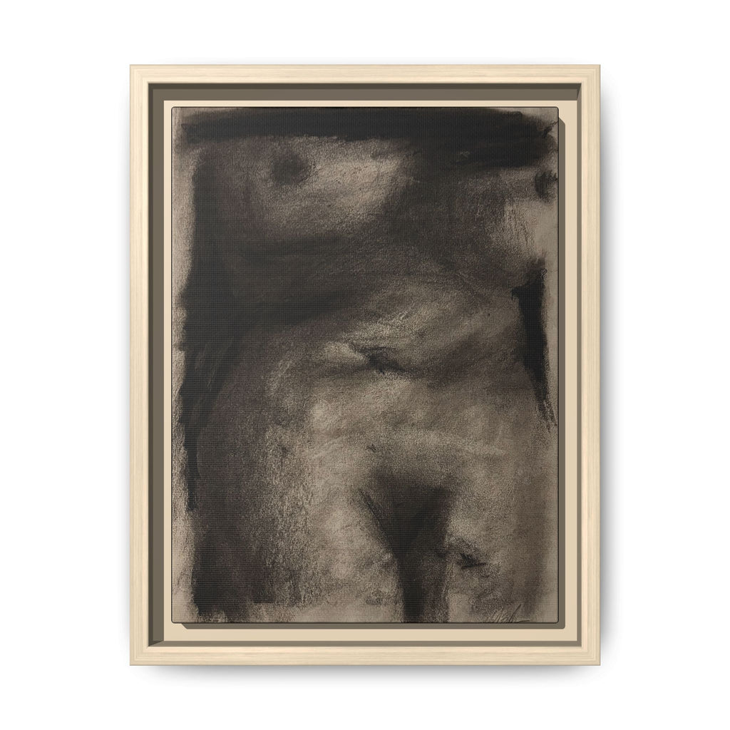 “The Price Of Intuition” Matte Canvas, Framed (Multi-color)