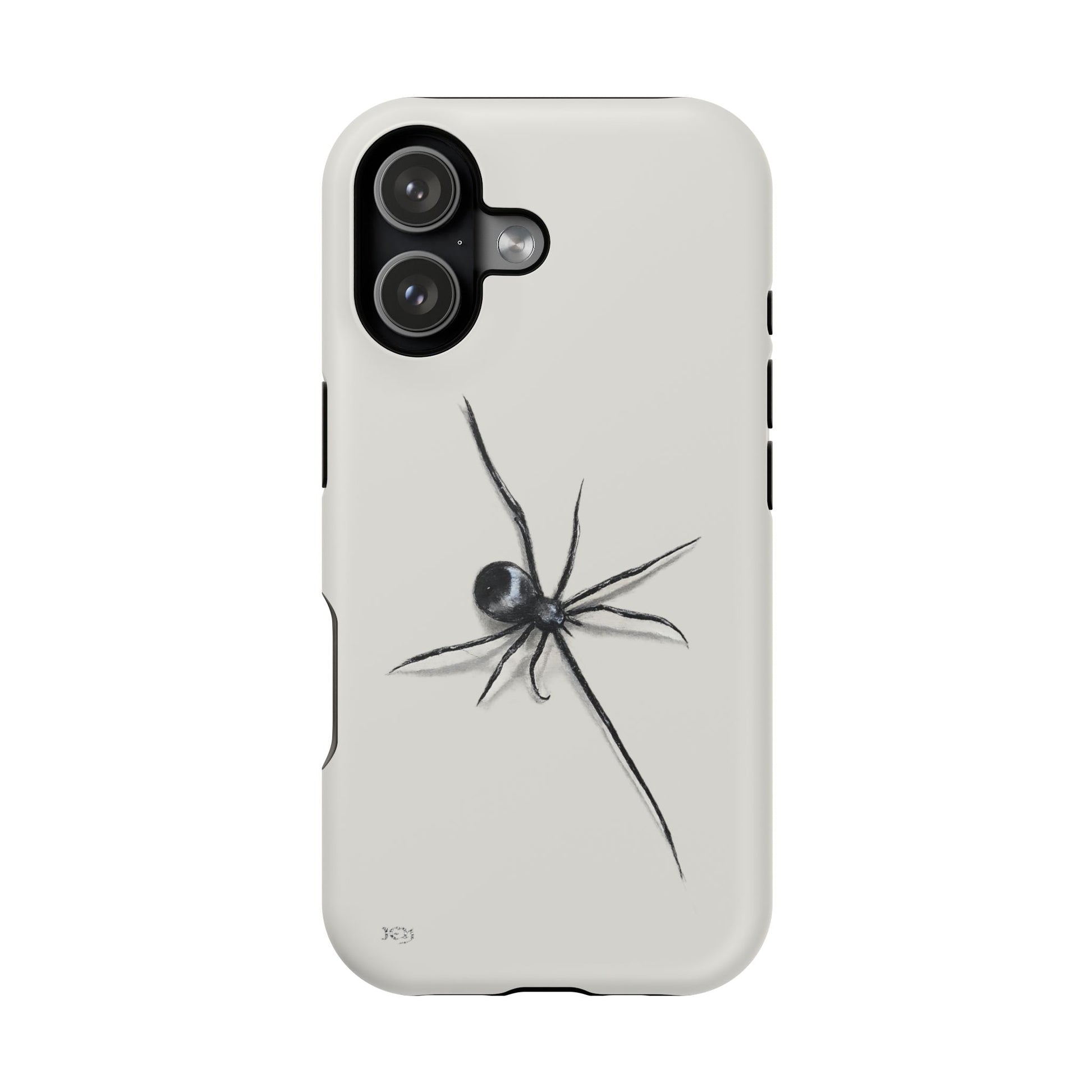 "ICY" Spider Sketch Magnetic Impact-Resistant Phone Case