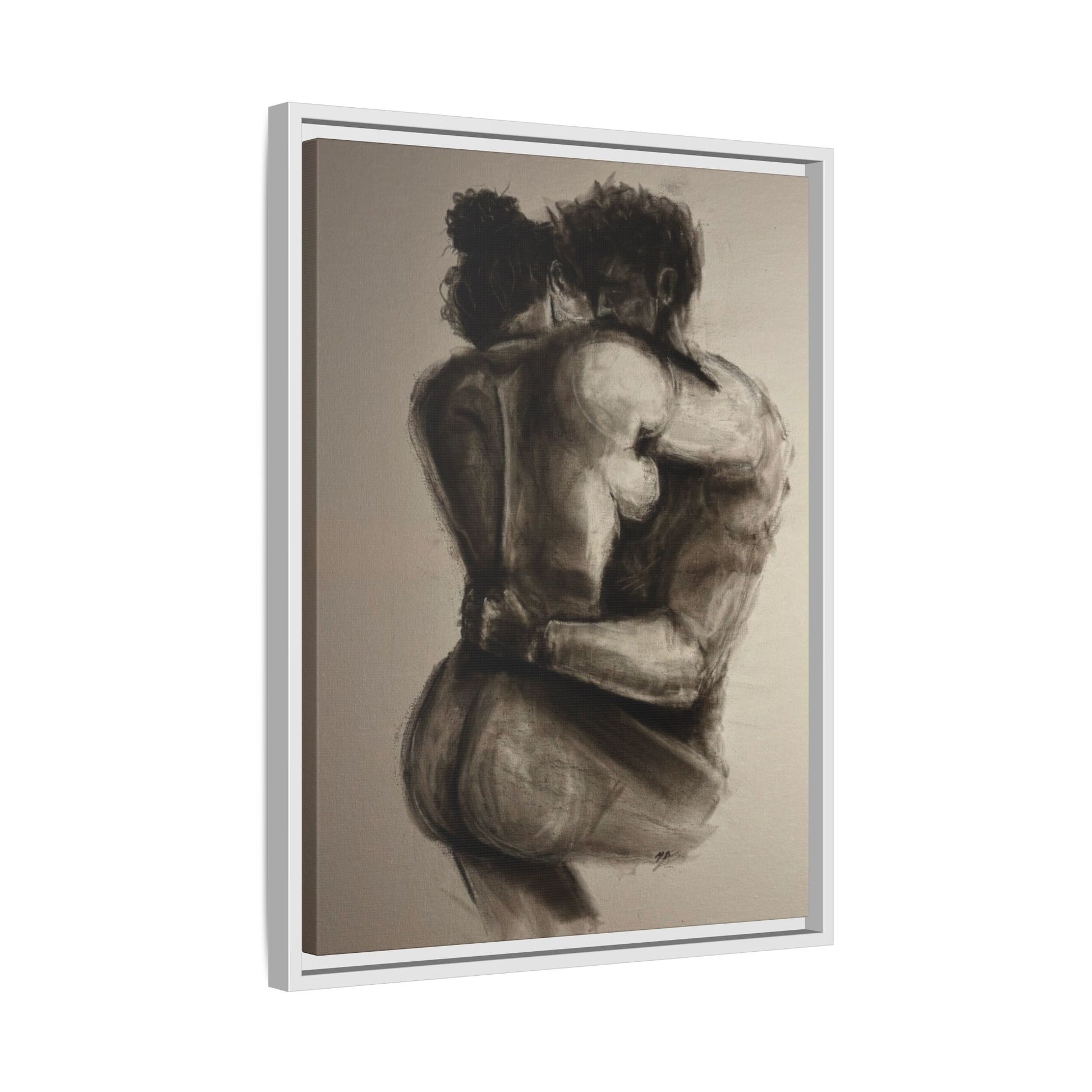 “LAST DAY ON EARTH” Matte Canvas, Framed (Multi-color)