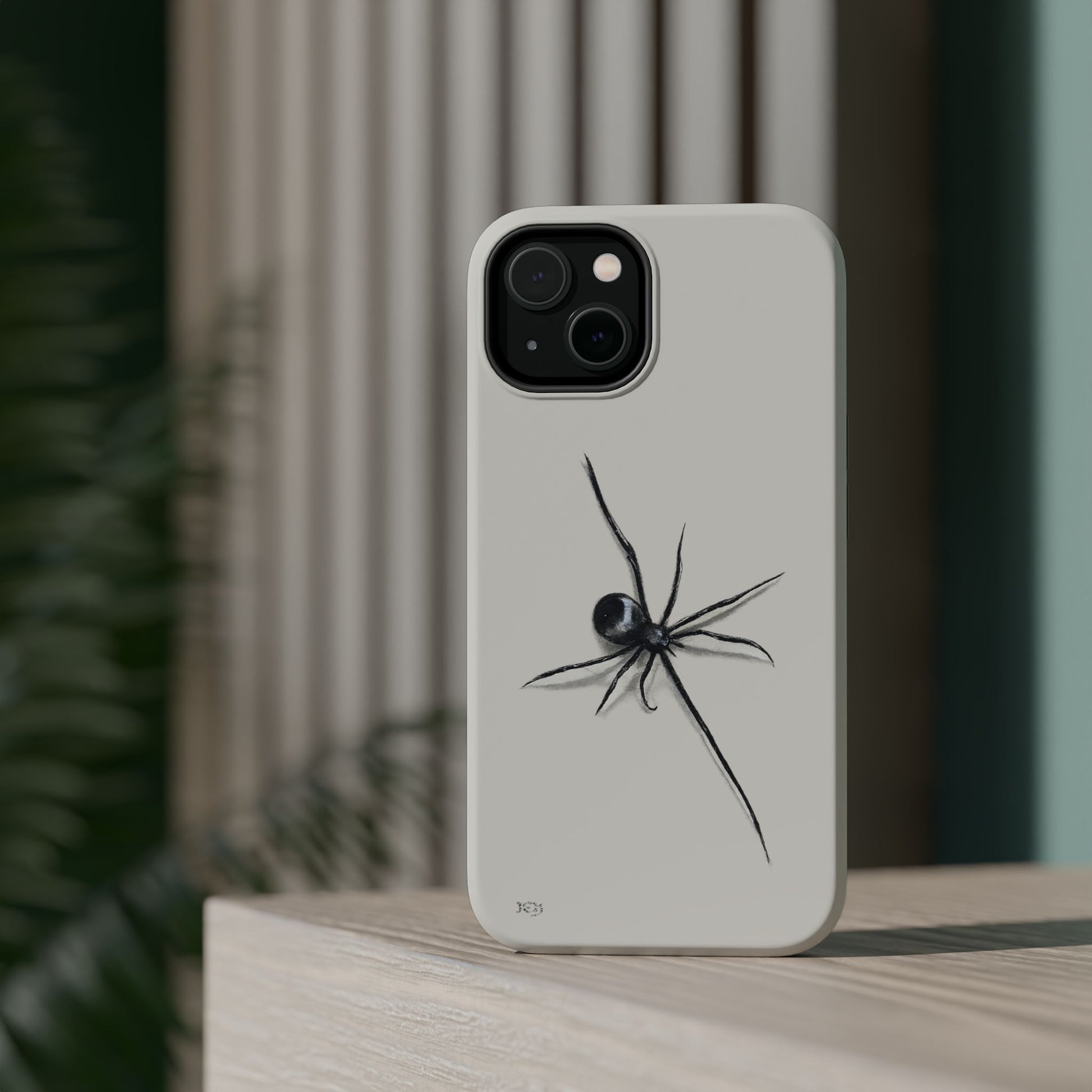 "ICY" Spider Sketch Magnetic Impact-Resistant Phone Case