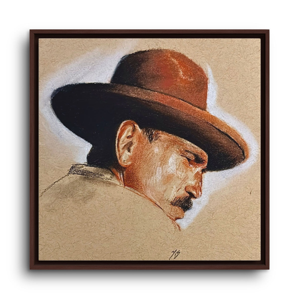 Matte Canvas, Framed (Multi-color)