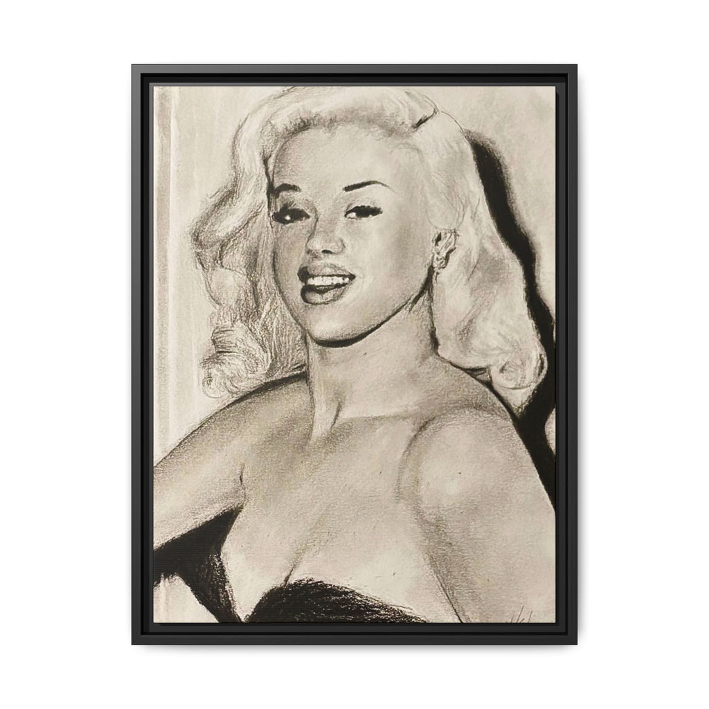 “Diana” Matte Canvas, Framed (Multi-color)
