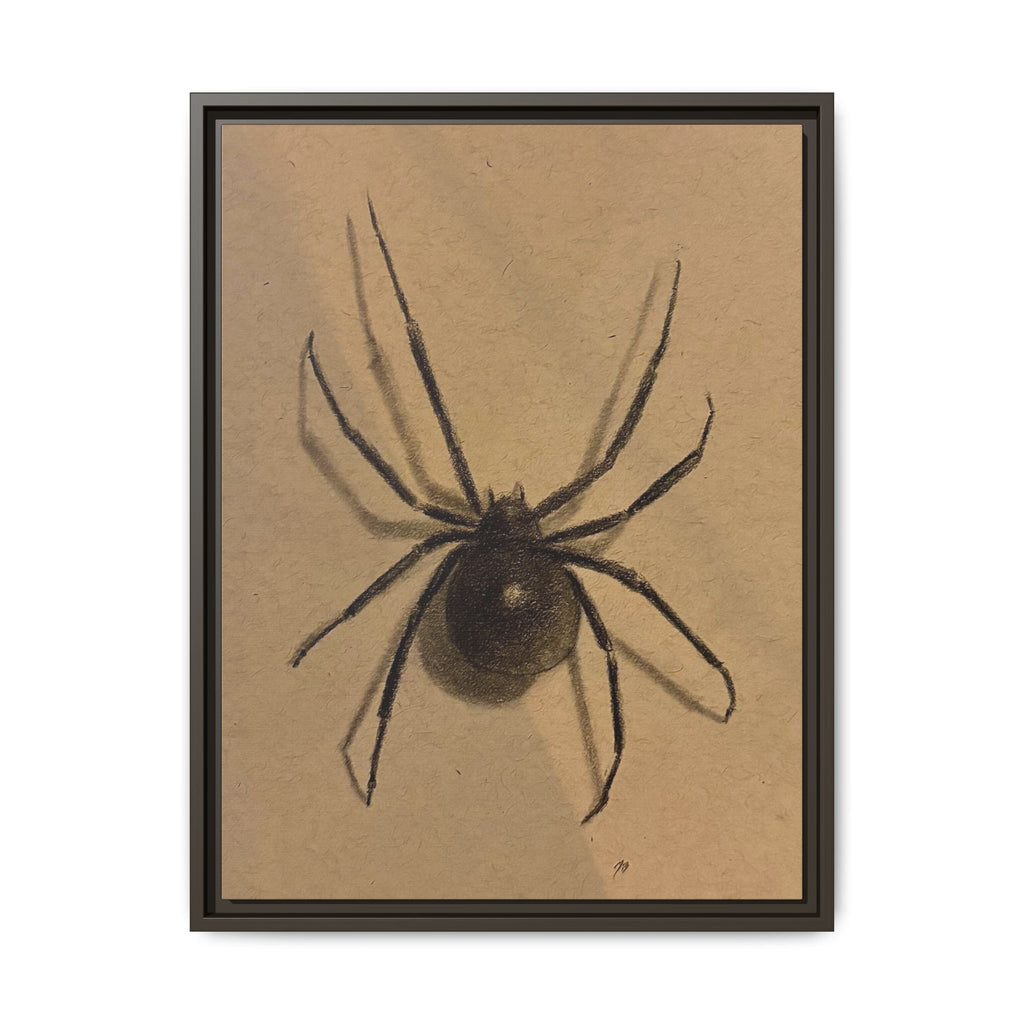 “Spider” Matte Canvas, Framed (Multi-color) Print