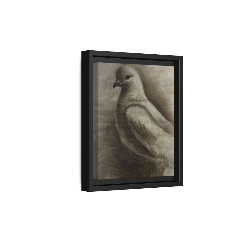 “Dove” Matte Canvas, Framed (Multi-color)