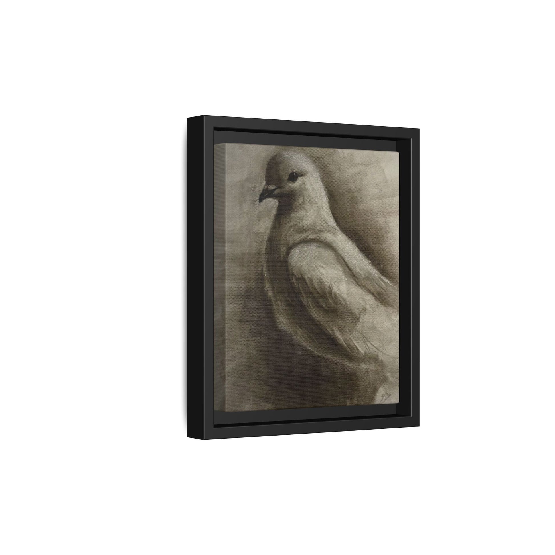 “Dove” Matte Canvas, Framed (Multi-color)