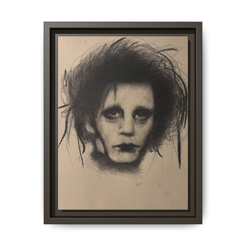 “Edward” Matte Canvas, Framed (Multi-color)