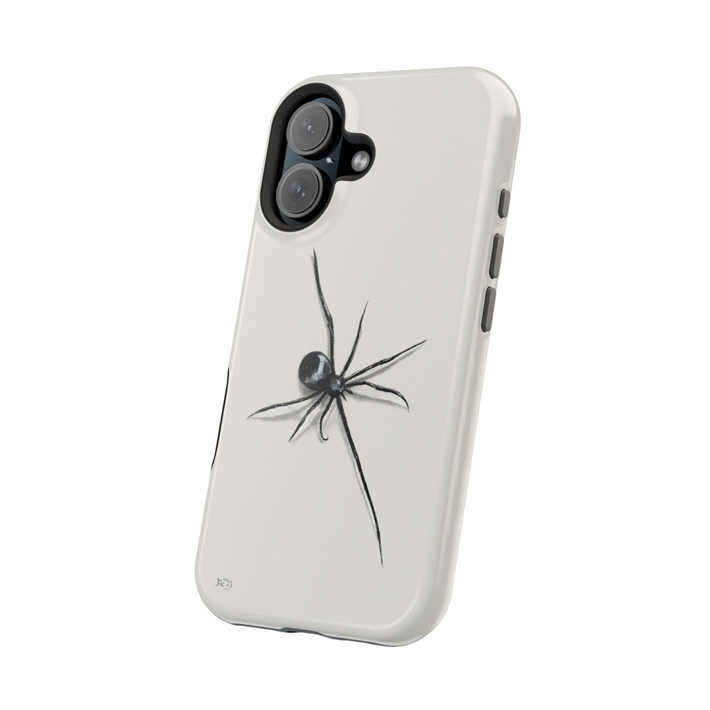 "ICY" Spider Sketch Magnetic Impact-Resistant Phone Case