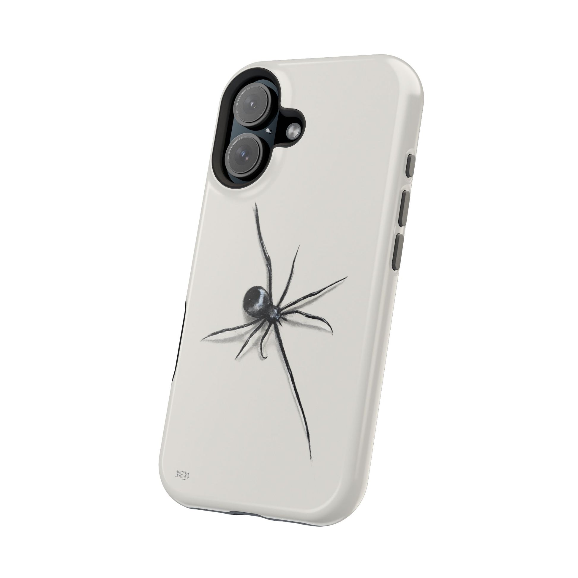 "ICY" Spider Sketch Magnetic Impact-Resistant Phone Case