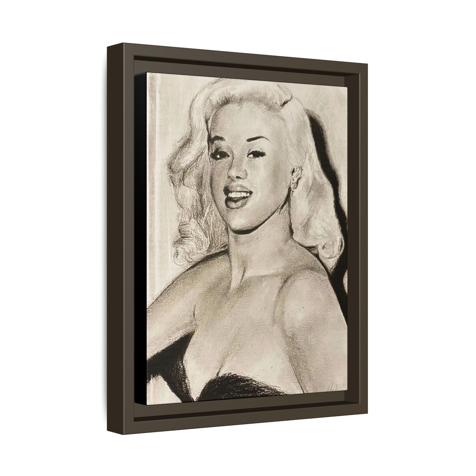 “Diana” Matte Canvas, Framed (Multi-color)
