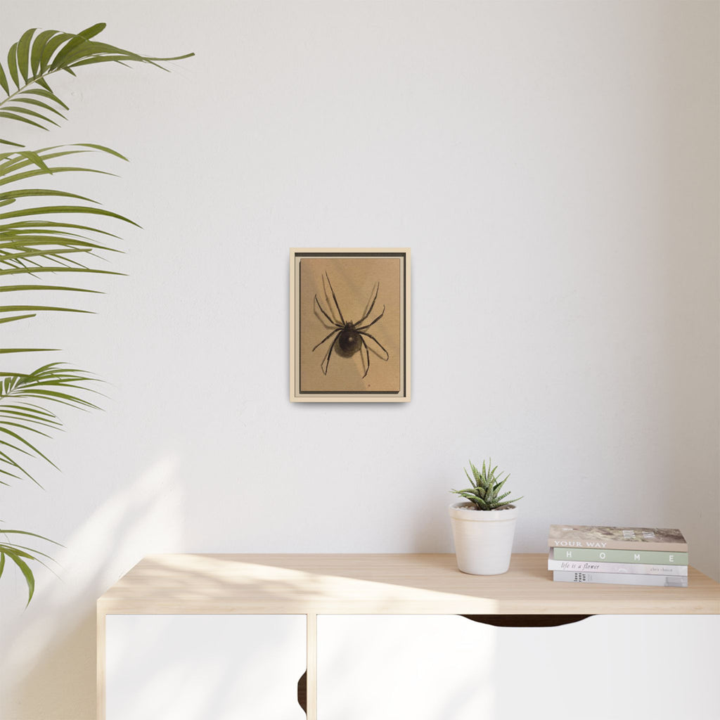 “Spider” Matte Canvas, Framed (Multi-color) Print