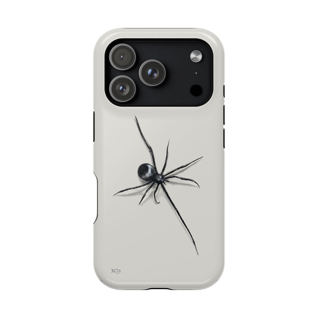 "ICY" Spider Sketch Magnetic Impact-Resistant Phone Case