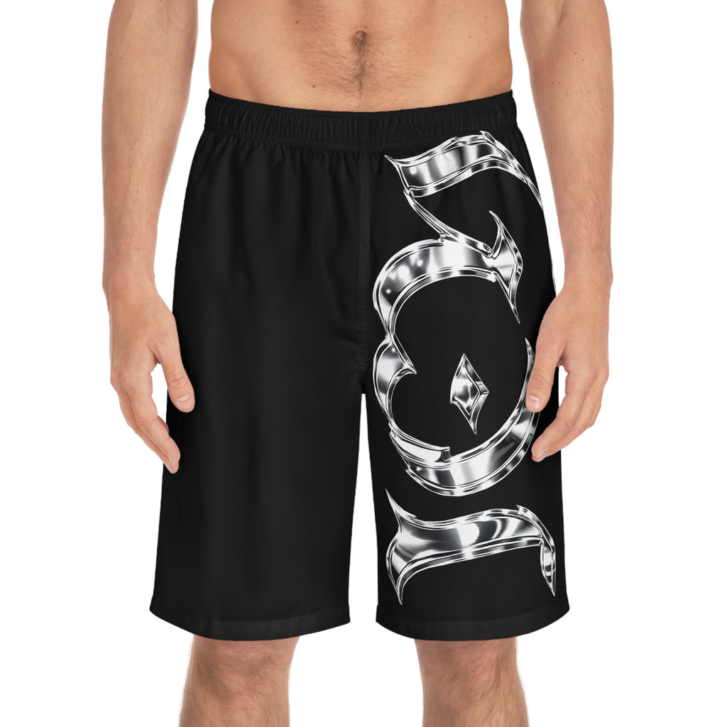 “ICY” Men's Board Shorts (AOP)