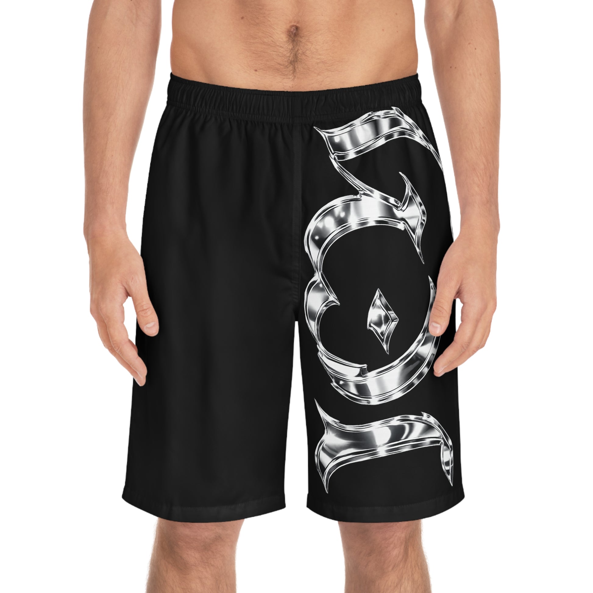“ICY” Men's Board Shorts (AOP)
