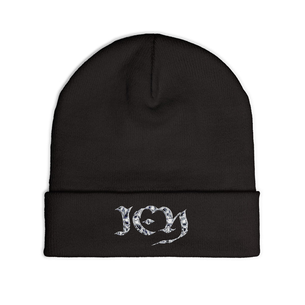 “ICY” Knit Beanie (Embroidery)