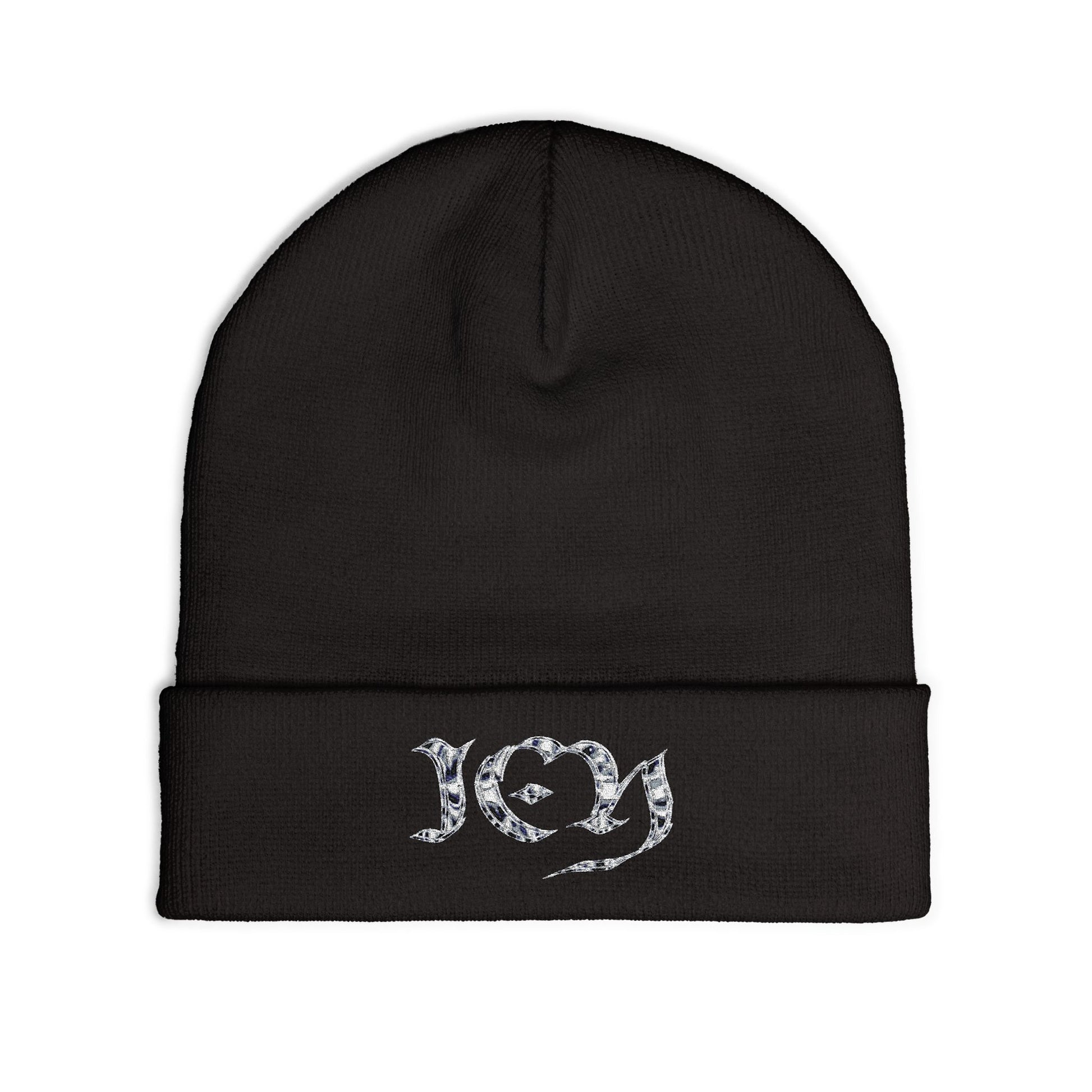 “ICY” Knit Beanie (Embroidery)