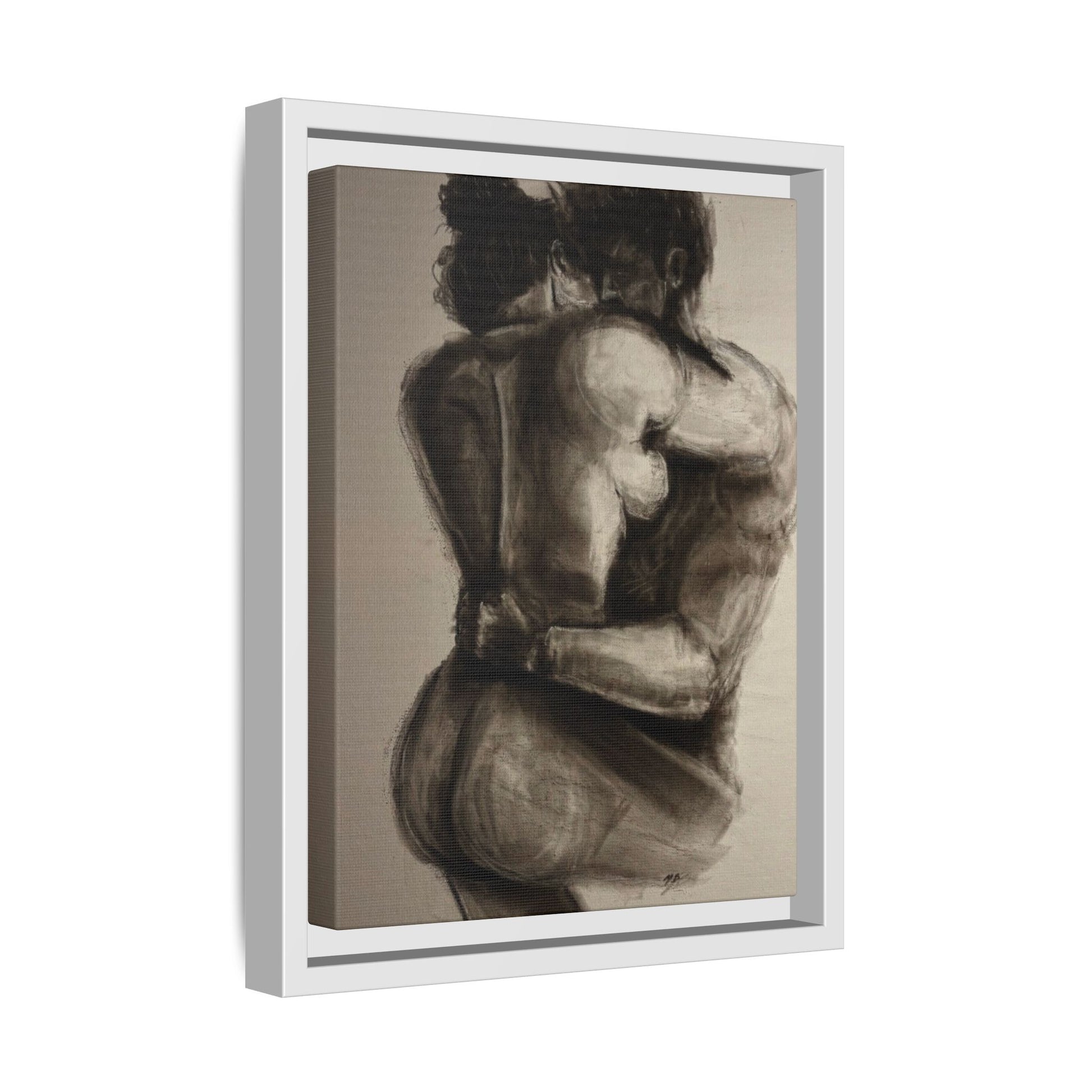 “LAST DAY ON EARTH” Matte Canvas, Framed (Multi-color)