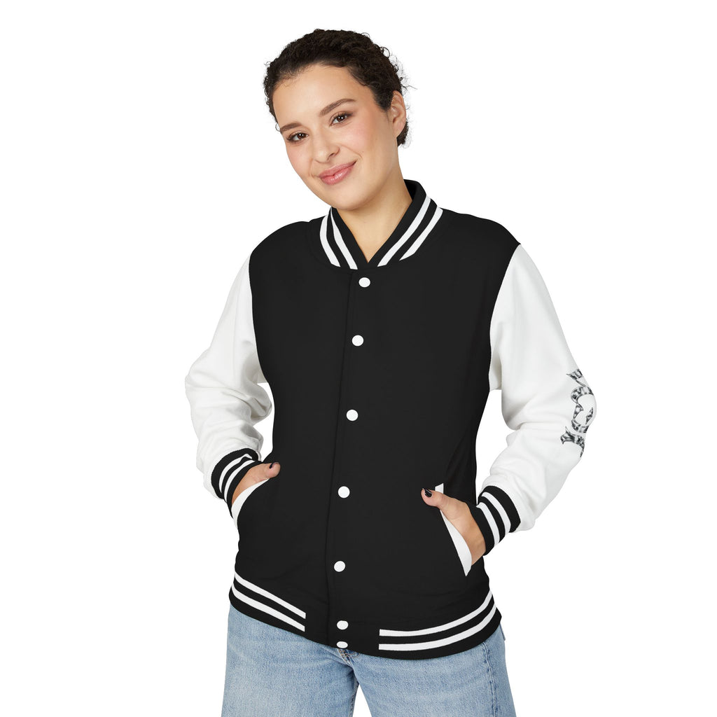“ICY” Unisex Heavyweight Letterman Jacket