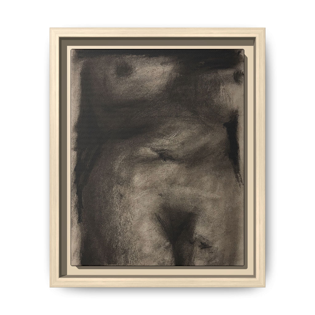 “The Price Of Intuition” Matte Canvas, Framed (Multi-color)