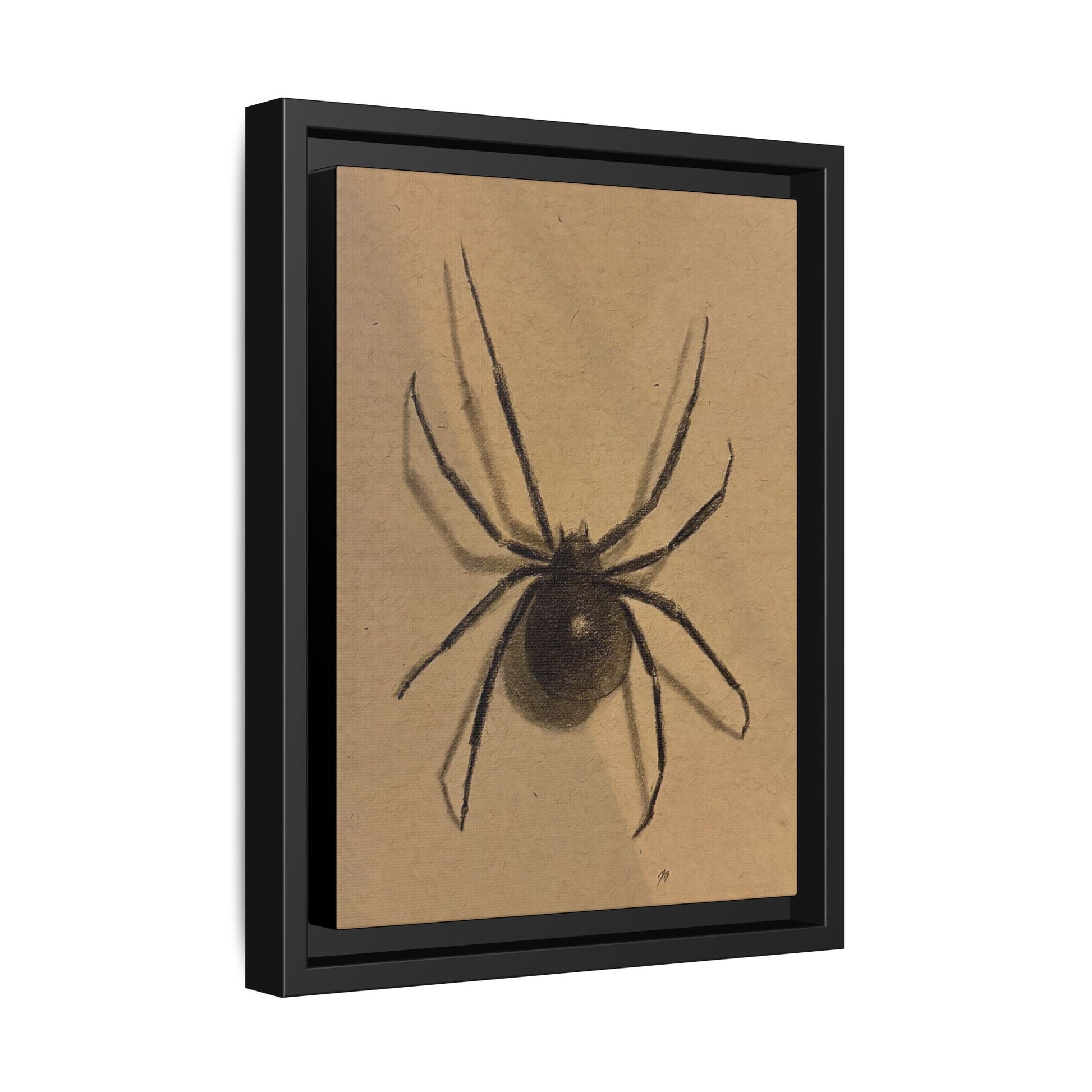 “Spider” Matte Canvas, Framed (Multi-color) Print
