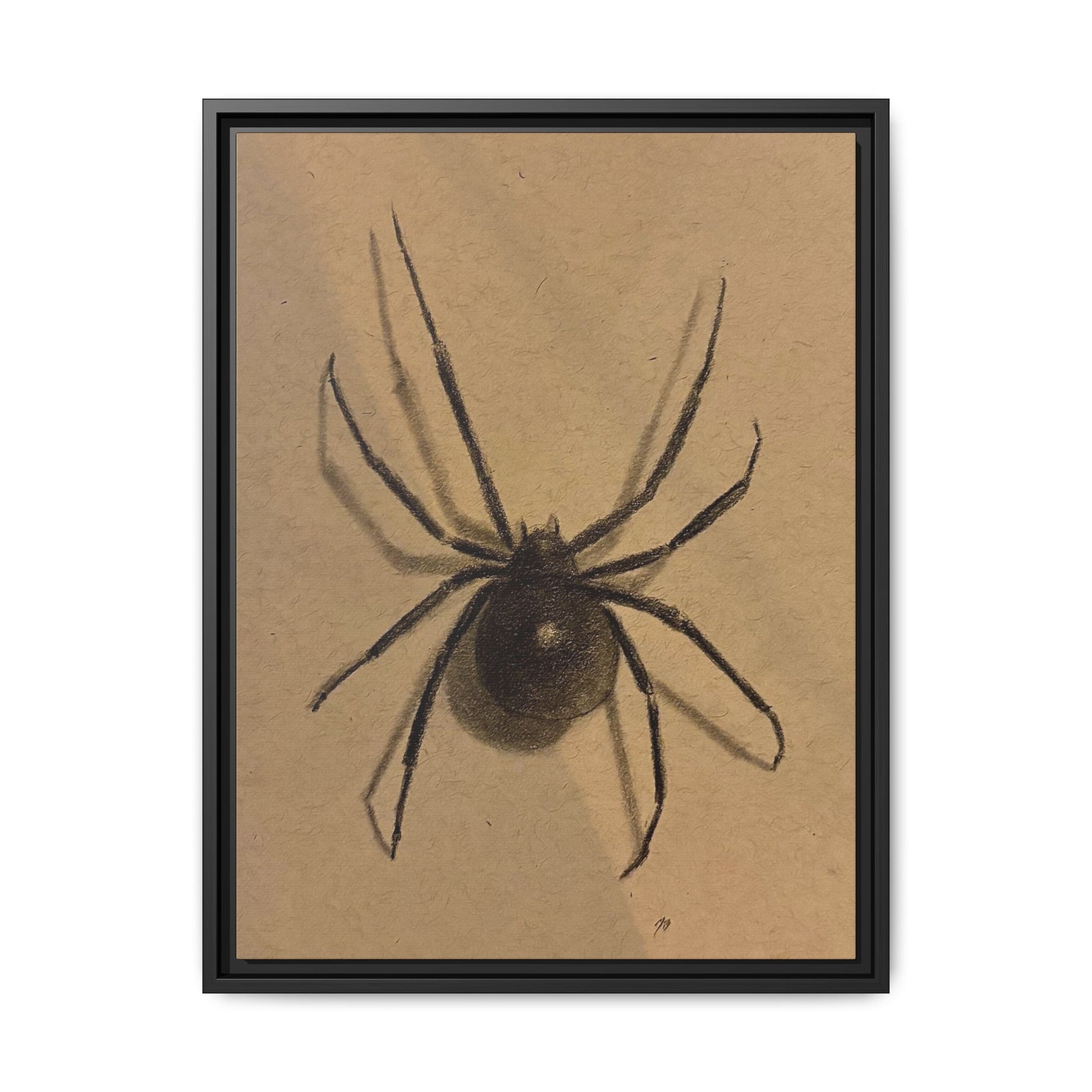 “Spider” Matte Canvas, Framed (Multi-color) Print