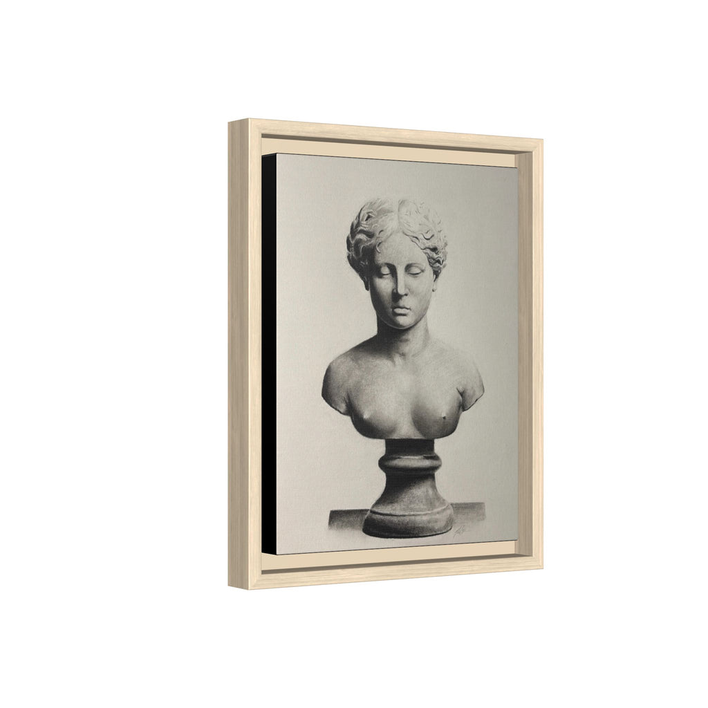 SCULPTURE Matte Canvas, Framed (Multi-color)