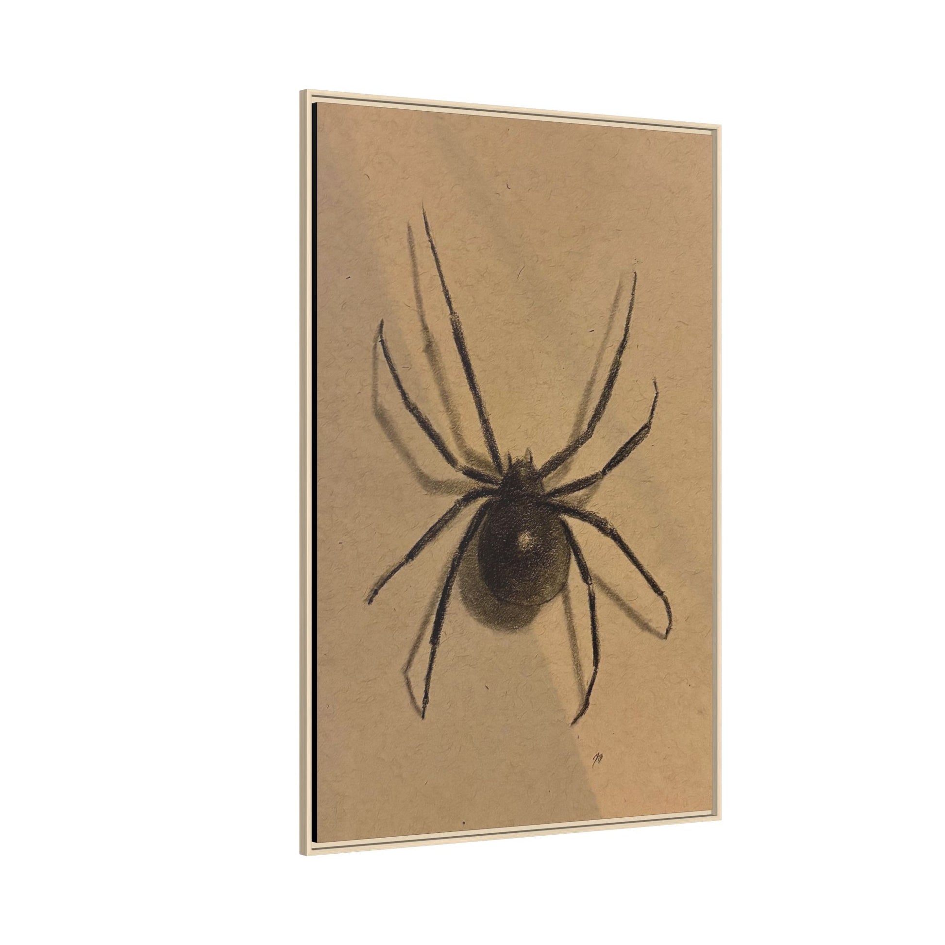 “Spider” Matte Canvas, Framed (Multi-color) Print