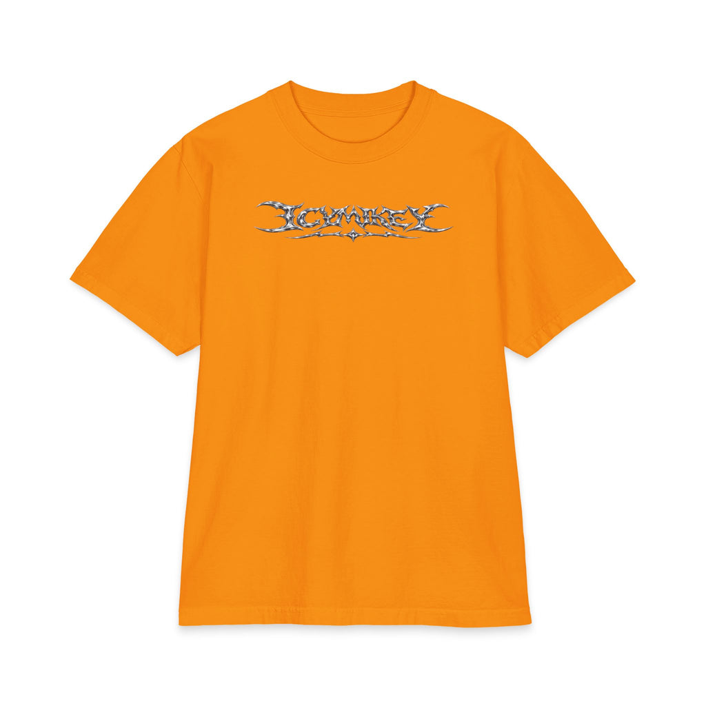 Graphic T-Shirt — Minimal Floral Ink Vase Tee (front logo, back brushstroke blossom)