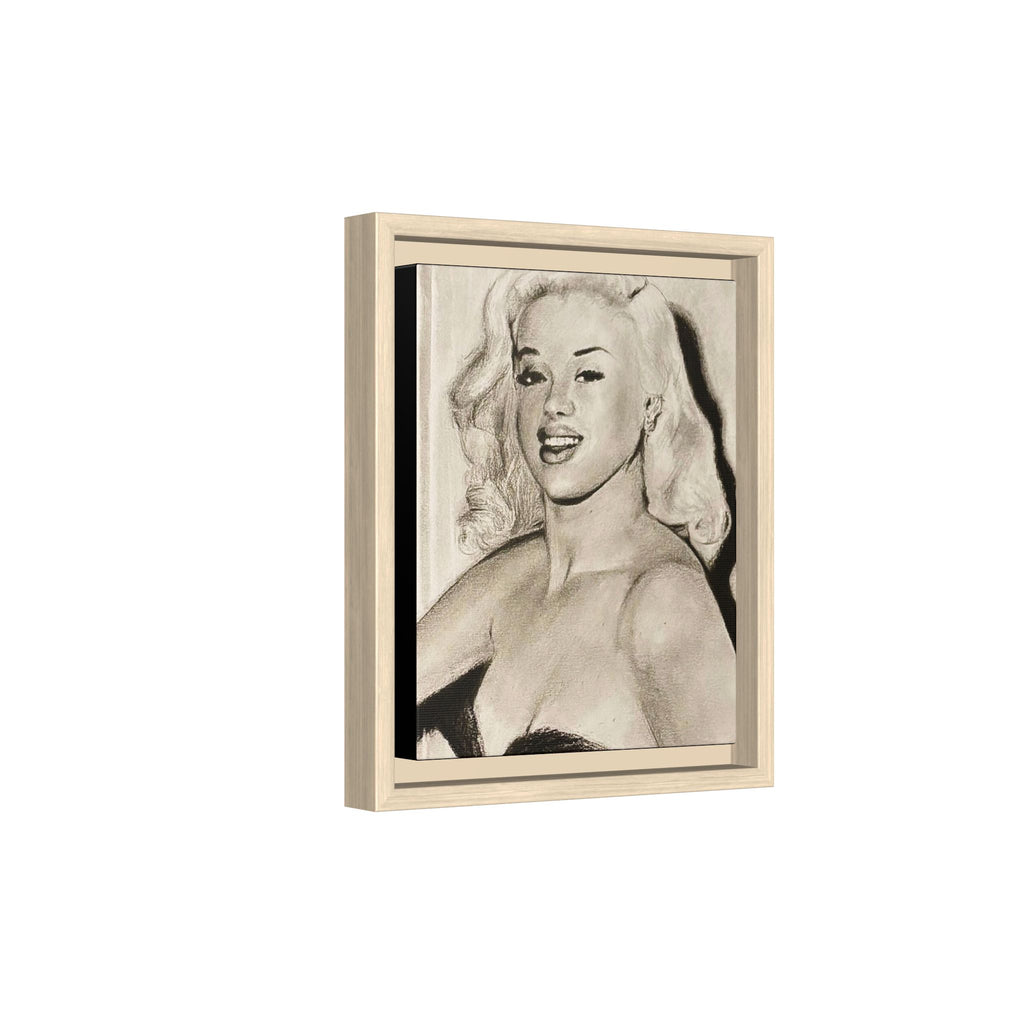 “Diana” Matte Canvas, Framed (Multi-color)