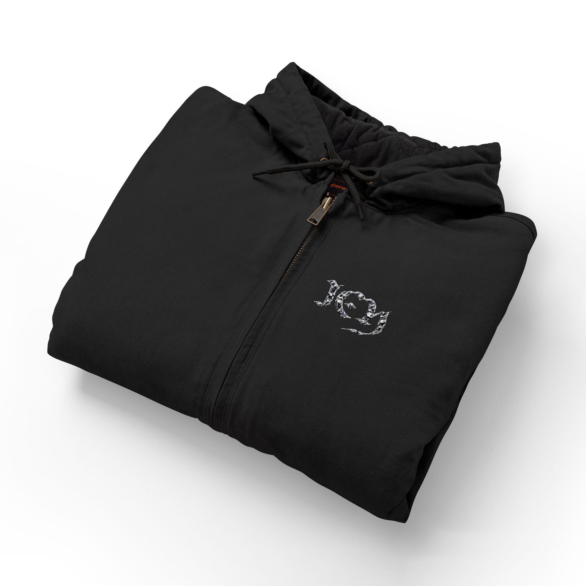“icy” CornerStone® Men's Duck Cloth Hooded Work Jacket (Embroidery)