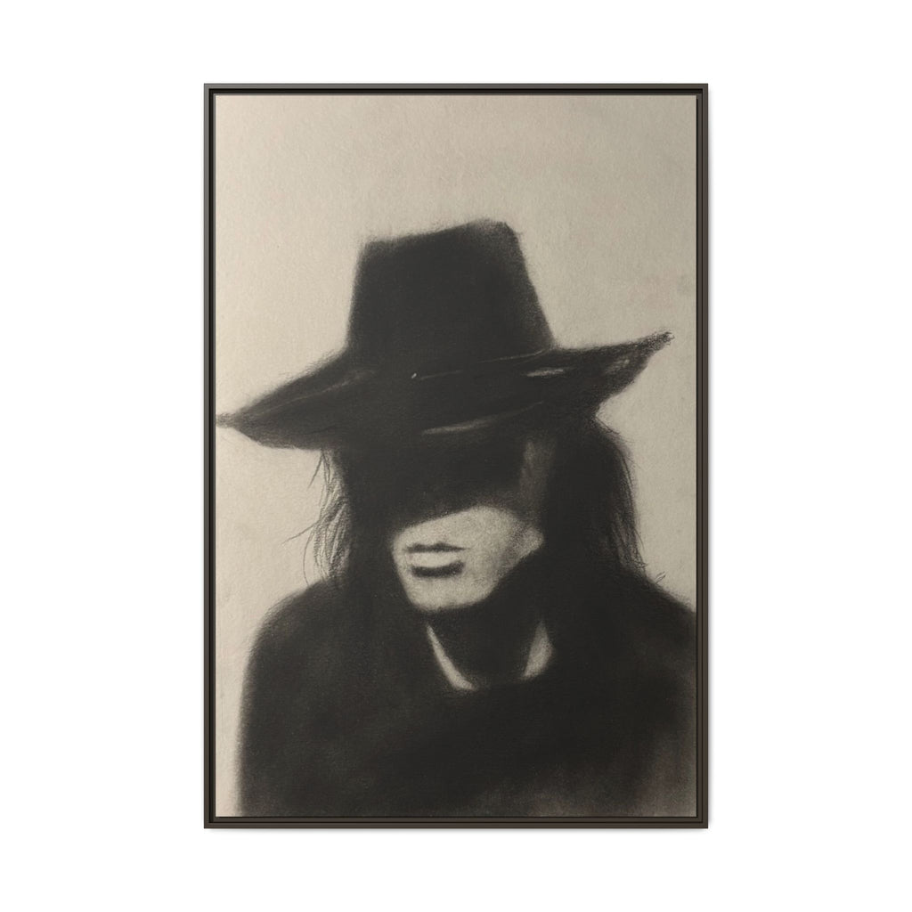 “OUTLAW” Matte Canvas, Framed (Multi-color)