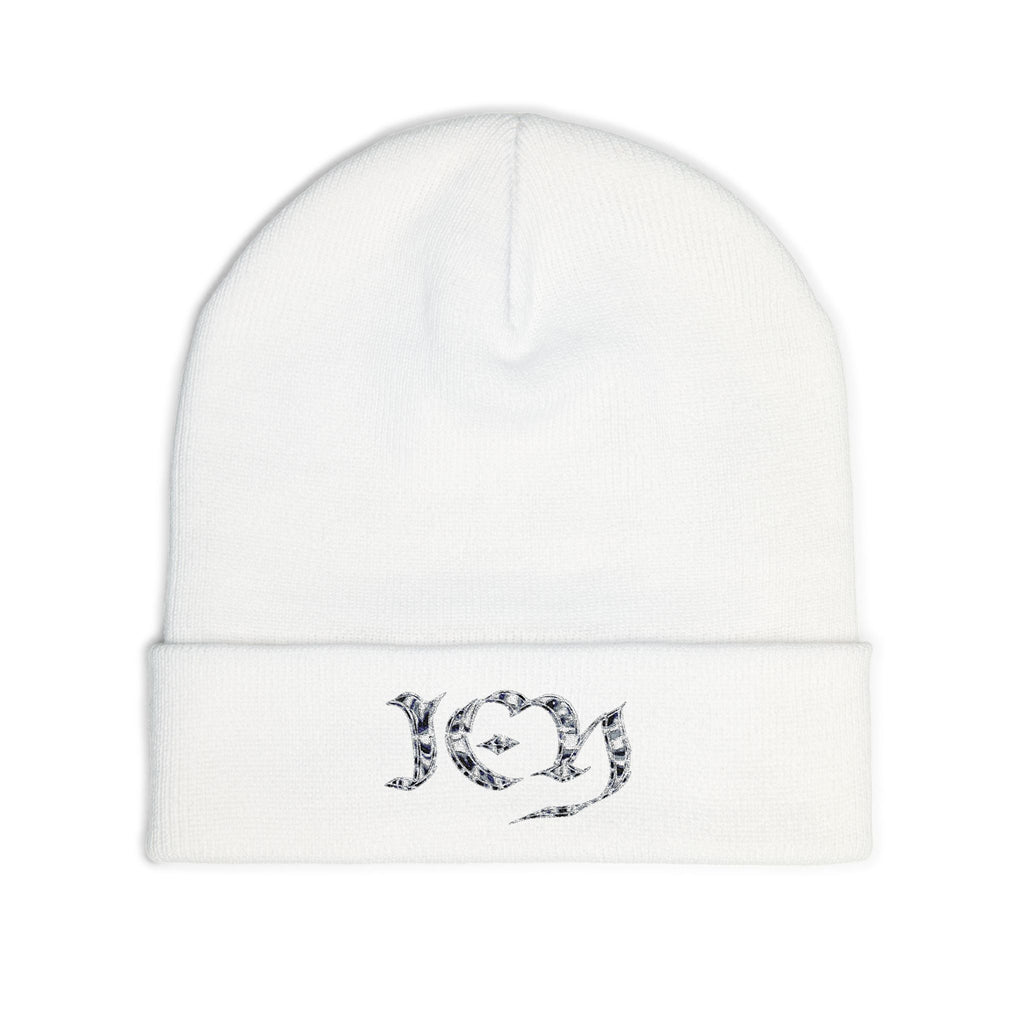 “ICY” Knit Beanie (Embroidery)