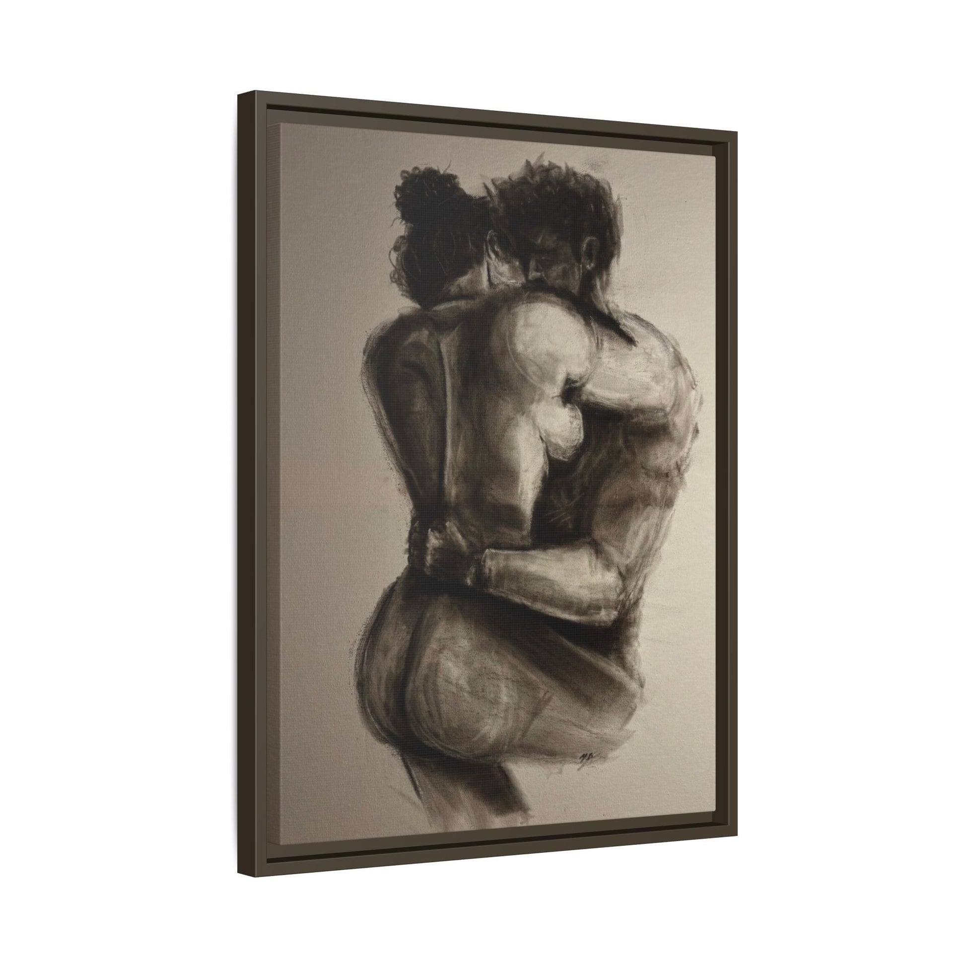 “LAST DAY ON EARTH” Matte Canvas, Framed (Multi-color)