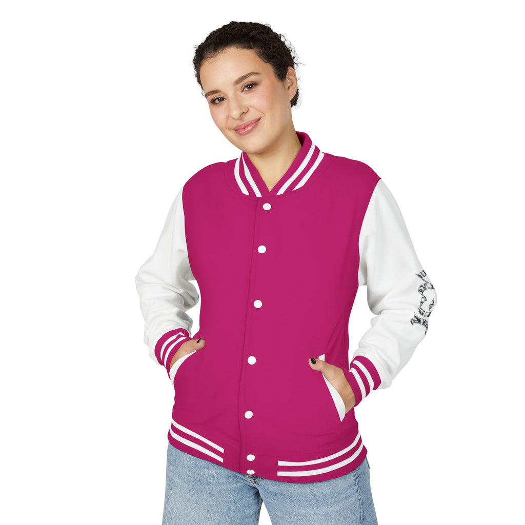 “ICY” Unisex Heavyweight Letterman Jacket