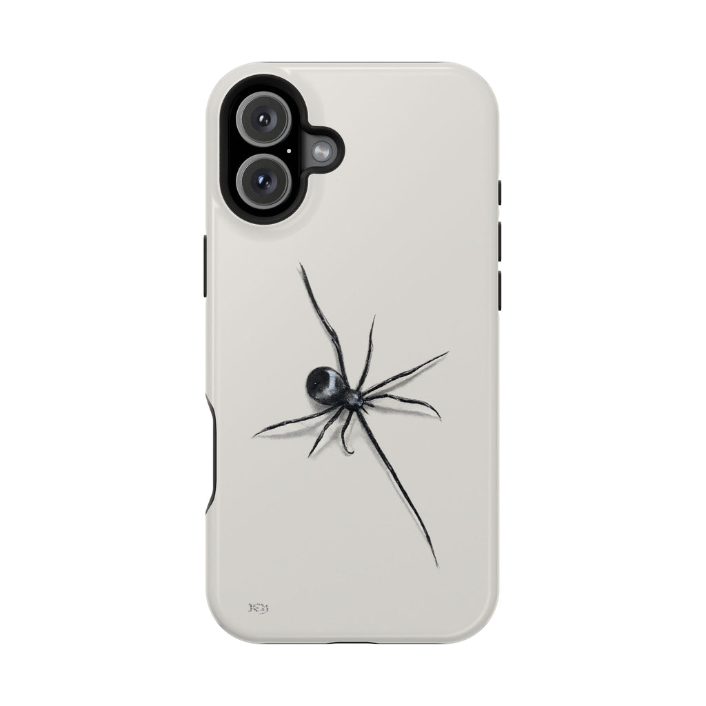 "ICY" Spider Sketch Magnetic Impact-Resistant Phone Case