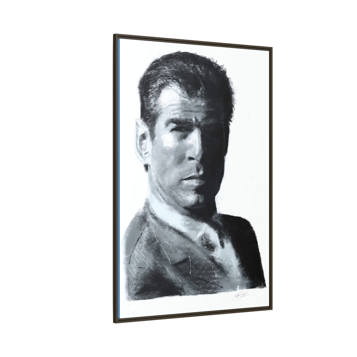 BOND Matte Canvas, Framed (Multi-color)